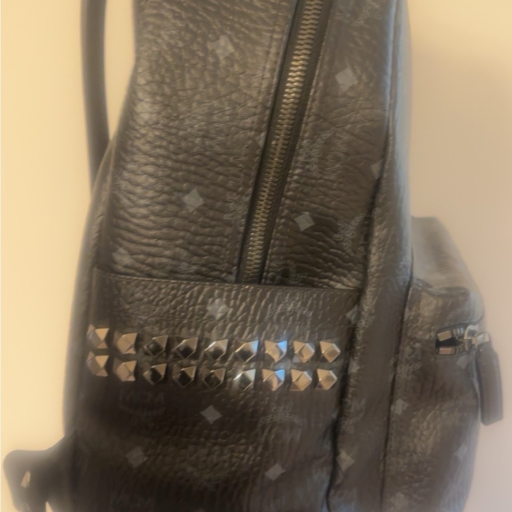 Black Large Mcm Backpack - image 1